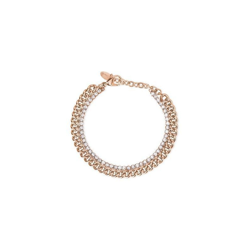 2JEWELS - BRACCIALE IN ACCIAIO 2 CATENE