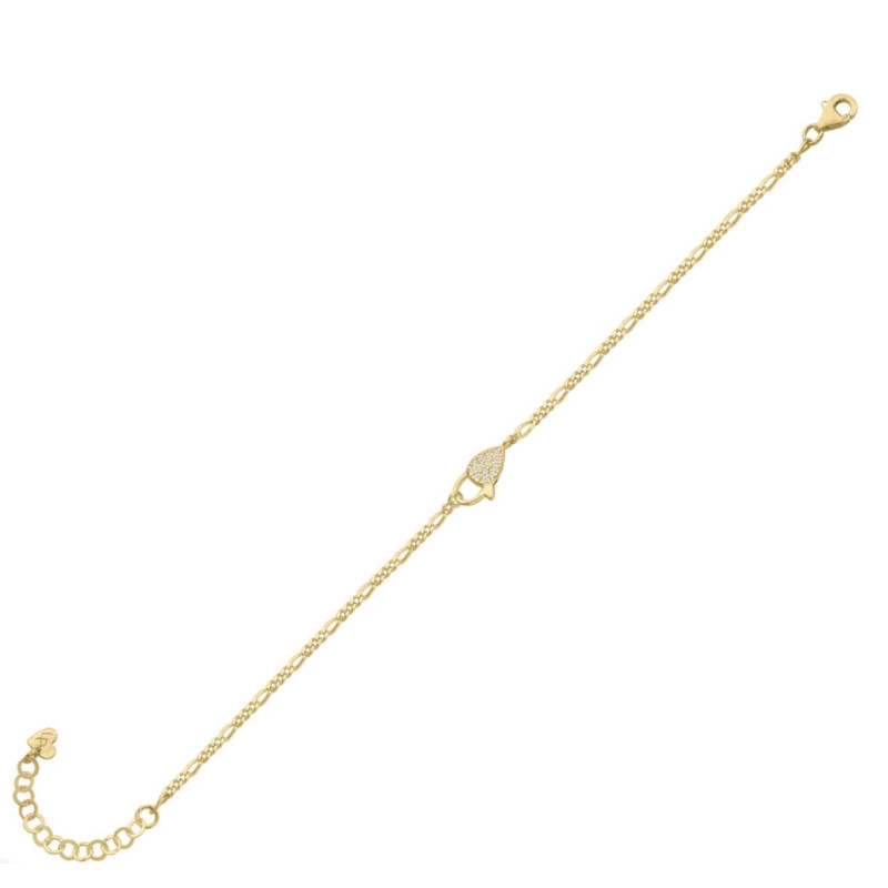Lauren P. - Bracciale con moschettone a cuore
